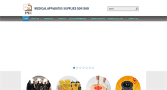 Desktop Screenshot of medical-apparatus.com